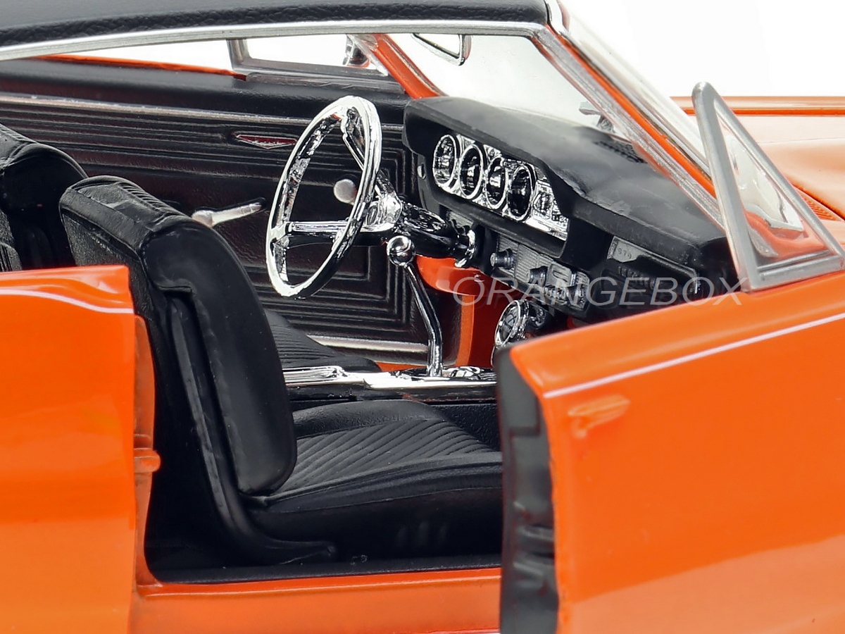 Pontiac GTO 1965 Hurst Maisto 1:18 Laranja - 20 anos! Loja on-line